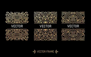 精美花纹边框图片