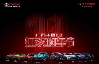 丰田双十一图片