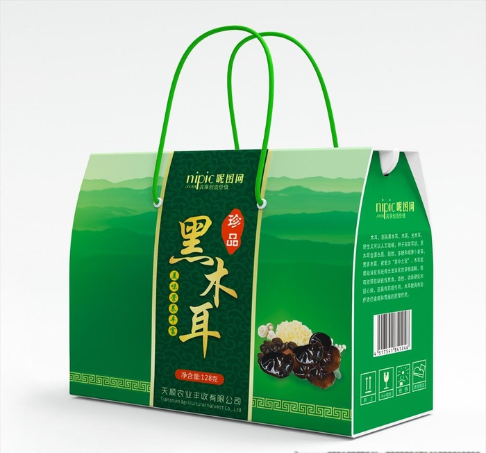 黑木耳包装图片cdr矢量模版下载