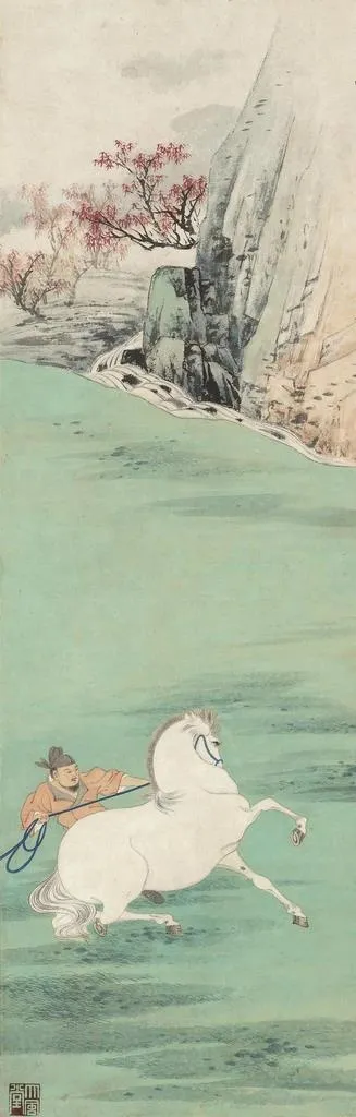 张大千国画图片