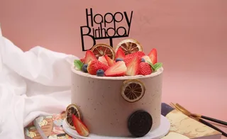 生日蛋糕高清摄影图片