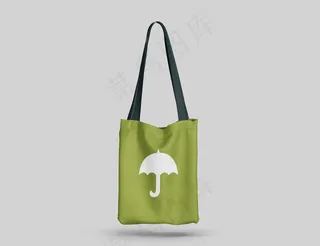 手提挎包布包女包样机素材图片