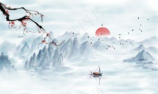 水墨山水图片
