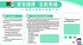 儿童康复宣传栏图片