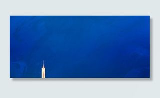 蓝色建筑背景图片