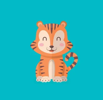 卡通老虎图片