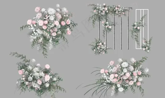 花艺粉色图片 花艺粉色图片