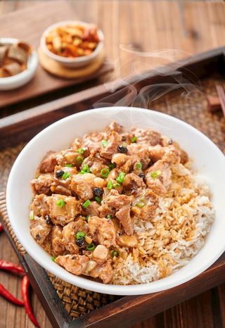 豉汁排骨饭图片