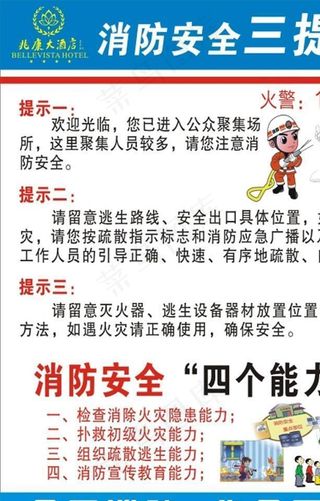 消防安全宣传牌图片