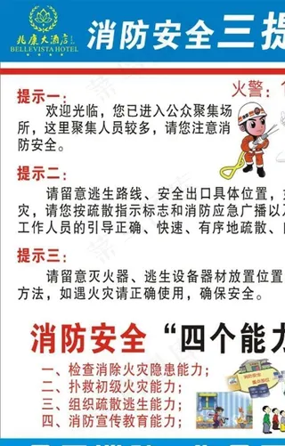 消防安全宣传牌图片