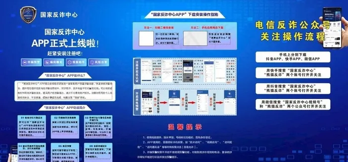 国家反诈中心宣传图片cdr矢量模版下载
