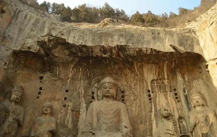 龙门石窟图片