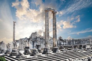 阿波罗神庙遗址图片