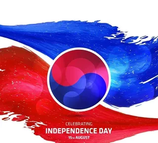 韩国独立日背景图片