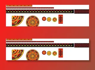 彝族花纹及图案图片