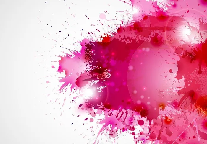 泼墨海报图片ai矢量模版下载