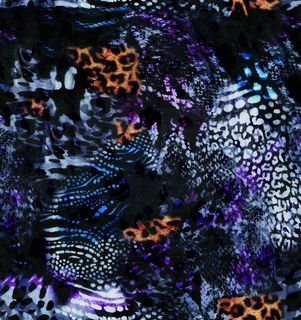 豹纹 豹纹印花数码印花 动物纹图片