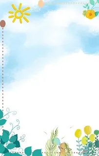 森系植物清新背景图片