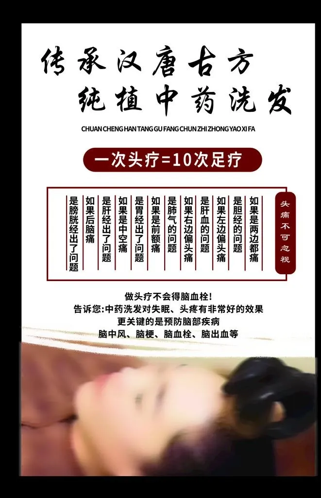 头疗海报图片(1695x2504)psd模版下载