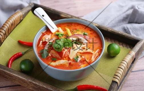 虾冬阴功汤图片 虾冬阴功汤图片