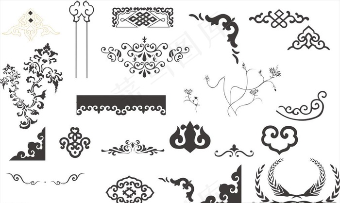 边框 花边 角花 花纹图片