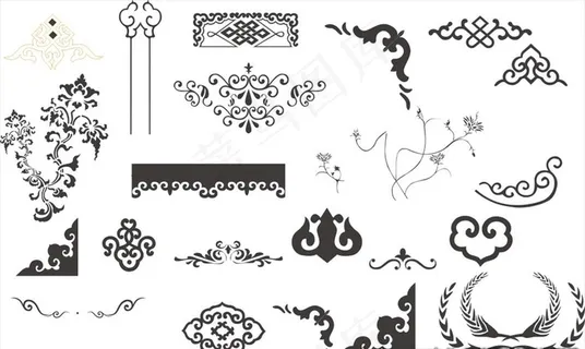边框 花边 角花 花纹图片 边框 花边 角花 花纹图片