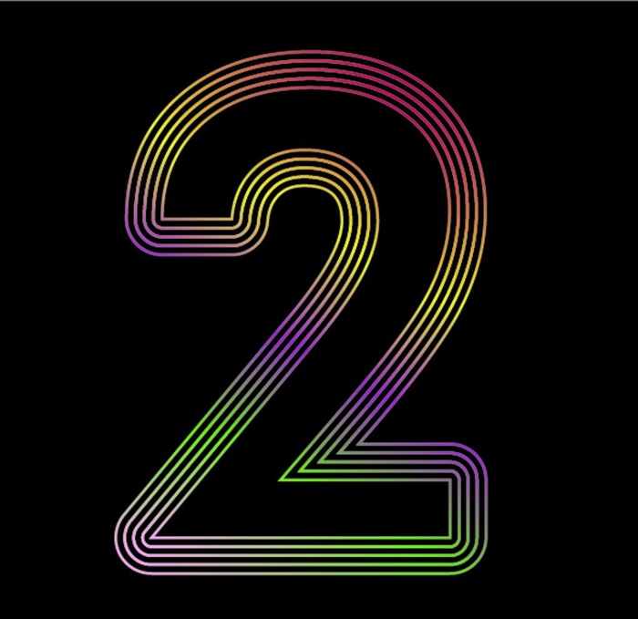 数字2图片