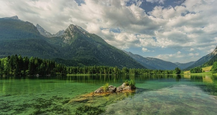 青山绿水图片