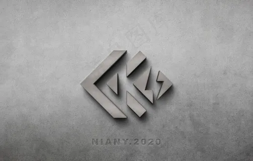 LOGO墙面样机智能贴图图片