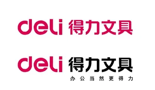 得力文具logo图片
