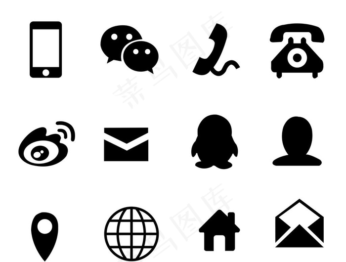 电话地址图标图片