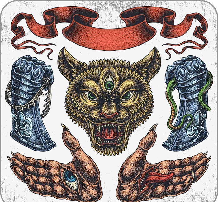 美式纹身图案图片