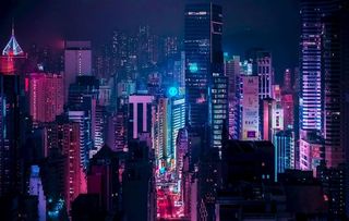 赛博朋克图图片