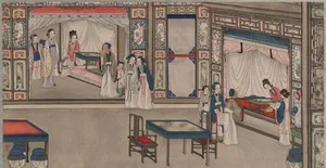 国画人物图片