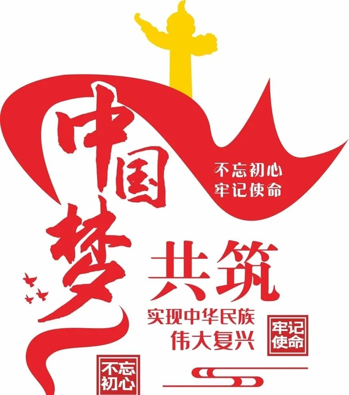 党建中国梦文化墙图片cdr矢量模版下载