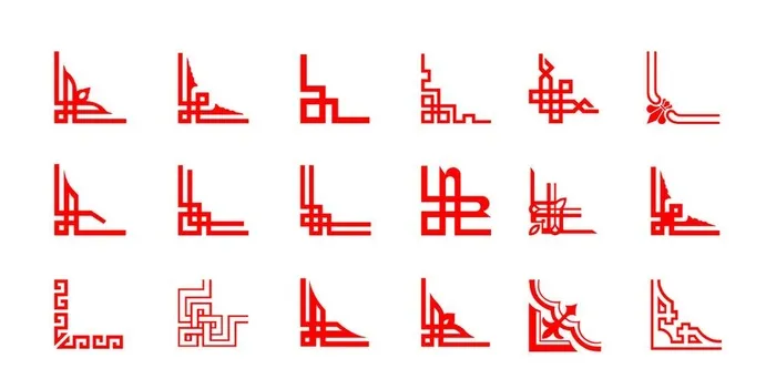 中式边框图片cdr矢量模版下载