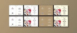 西餐菜单设计图片