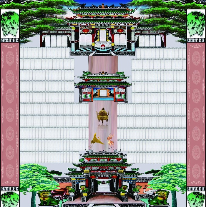 家谱图片(4988x5181)psd模版下载