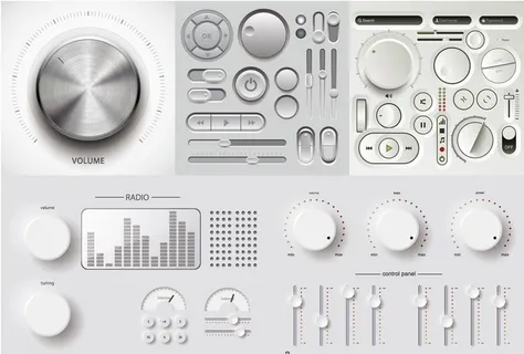 音量调节旋钮图片
