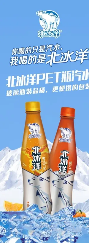 北冰洋PET瓶汽水图片