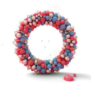 创意几何球体图片