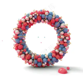 创意几何球体图片