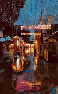 泉州西街小西埕夜景图片