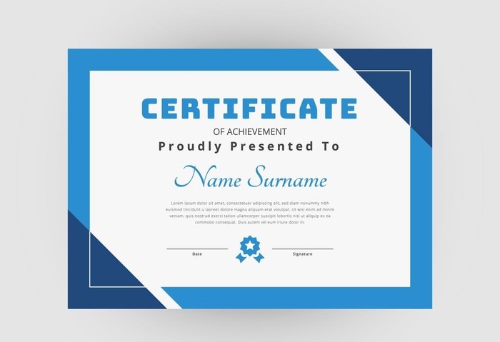 证书模板  图片