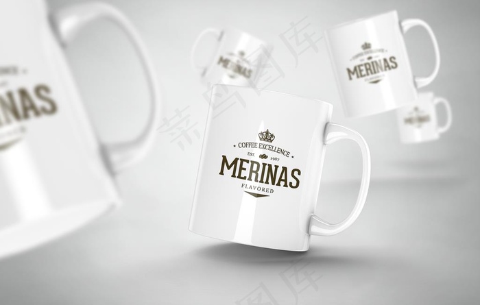 陶瓷杯样机图片