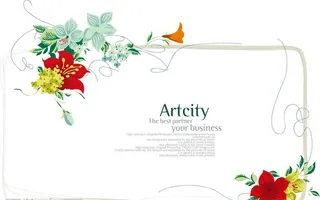 韩国花纹·植物花朵·潮流花卉图片