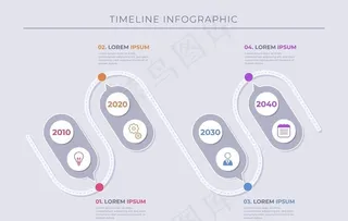 信息图模板 流程图片