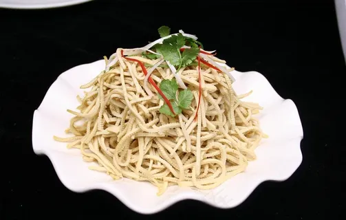 拌豆腐丝图片 拌豆腐丝图片
