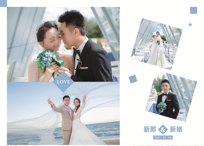 婚礼迎宾喷绘海报图片(7874x5906)psd模版下载