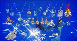 珠宝广告设计图片